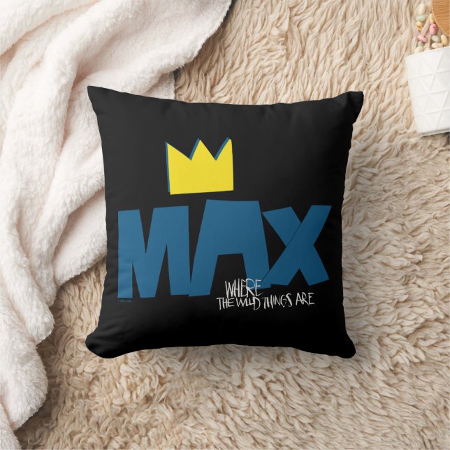 Where the Wild Things Are | Max and Crown Cushion (Blanket)