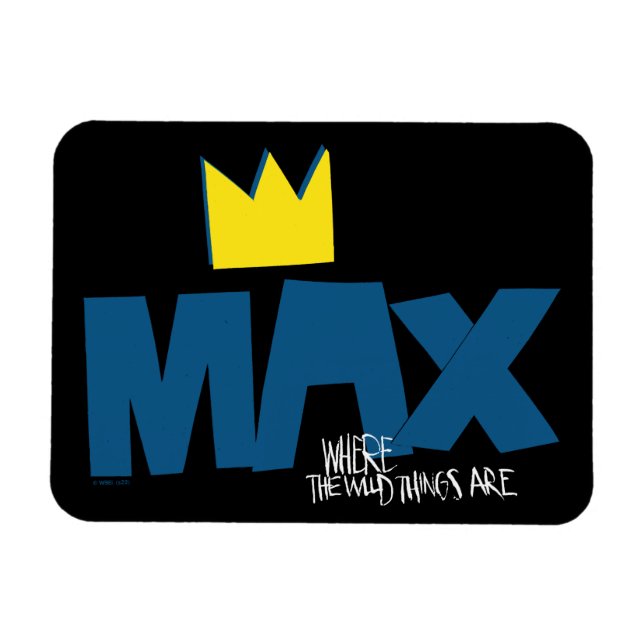 Where the Wild Things Are | Max and Crown Magnet (Horizontal)