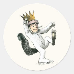 Where the Wild Things Are   Max Classic Round Sticker