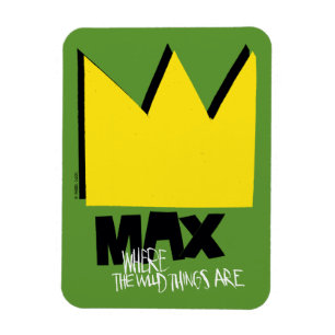 Where the Wild Things Are Max & Crown Magnet