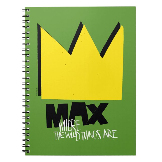Where the Wild Things Are | Max & Crown Notebook (Front)