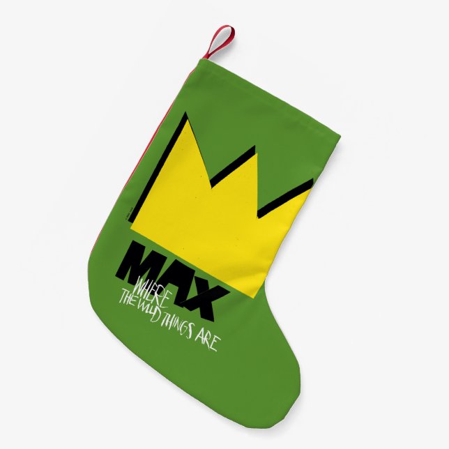 Where the Wild Things Are | Max & Crown Small Christmas Stocking (Front (Hanging))