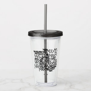 Where the Wild Things Are   Max Repeated Acrylic Tumbler