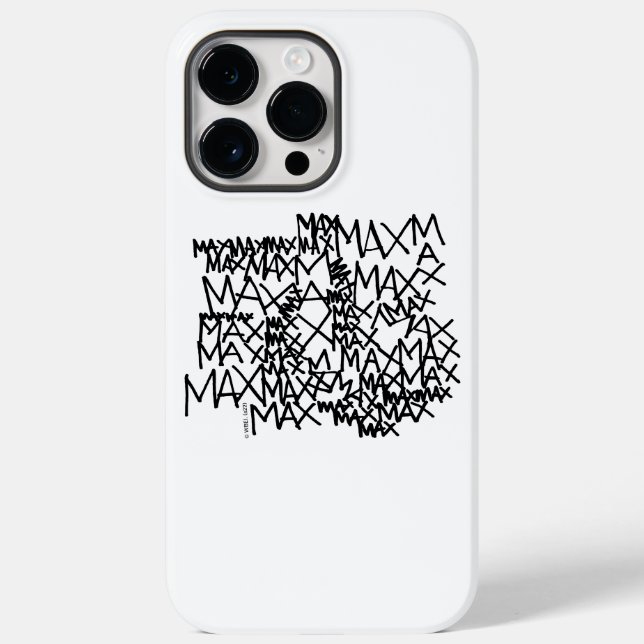 Where the Wild Things Are | Max Repeated Case-Mate iPhone Case (Back)