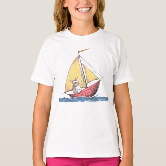 Where the Wild Things Are | Max Sailing T-Shirt (Front)