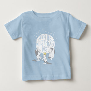 Where The Wild Things Are   Moon & Stars Baby T-Shirt