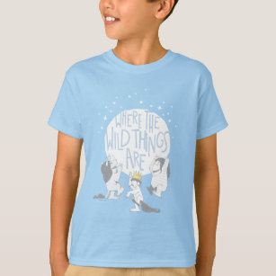 Where The Wild Things Are   Moon & Stars T-Shirt