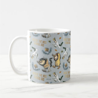 Where the Wild Things Are Pattern Coffee Mug