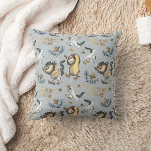 Where the Wild Things Are Pattern Cushion (Blanket)