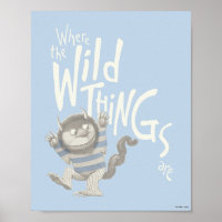 Where the Wild Things Are Quote - Blue