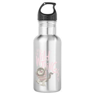 Where the Wild Things Are Quote - Pink 532 Ml Water Bottle
