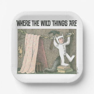 Where The Wild Things Are   Scene 1 Paper Plate