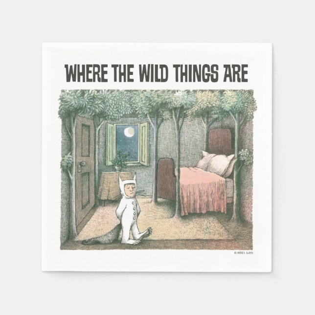 Where The Wild Things Are | Scene 3 Napkin (Front)
