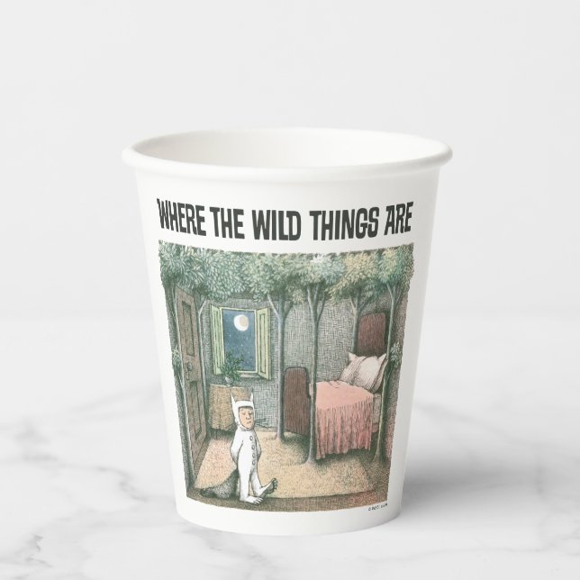 Where The Wild Things Are | Scene 3 Paper Cups (Front)