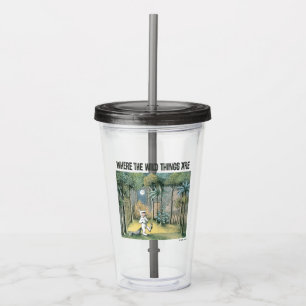 Where The Wild Things Are Scene 4 Acrylic Tumbler