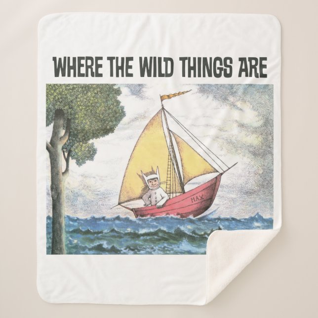 Where The Wild Things Are | Scene 5 Sherpa Blanket (Front)
