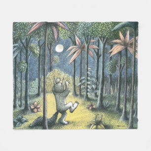 Where The Wild Things Are Scene 6 Fleece Blanket