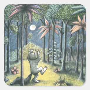 Where The Wild Things Are   Scene 6 Square Sticker