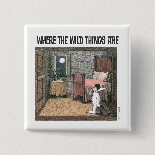Where The Wild Things Are | Scene 7 15 Cm Square Badge (Front)