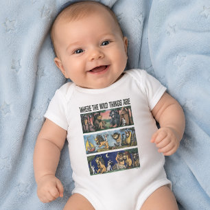 Where The Wild Things Are Scenes Baby Bodysuit