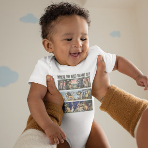 Where The Wild Things Are Scenes Baby Bodysuit