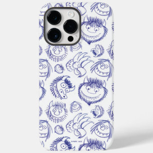 Where the Wild Things Are Sketch Pattern Case-Mate iPhone 14 Pro Max Case