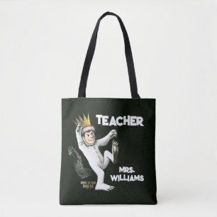 Where the Wild Things Are Teacher Tote Bag