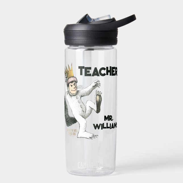 Where the Wild Things Are Teacher Water Bottle (Left)