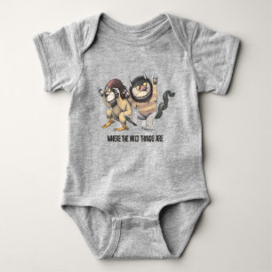 Where the Wild Things Are Two Wild Things Baby Bodysuit