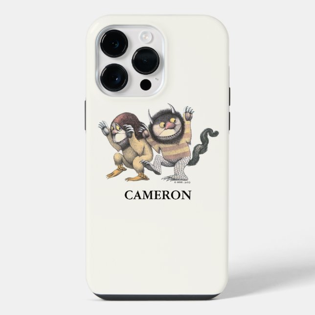 Where the Wild Things Are | Two Wild Things iPhone Case (Back)