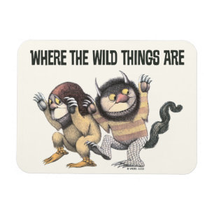 Where the Wild Things Are   Two Wild Things Magnet