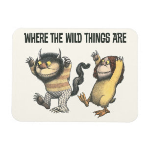 Where the Wild Things Are Two Wild Things Magnet