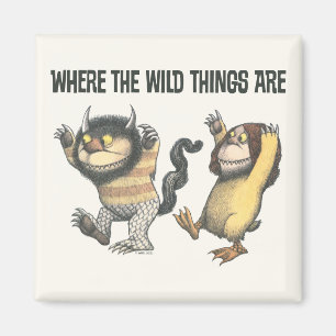 Where the Wild Things Are   Two Wild Things Magnet