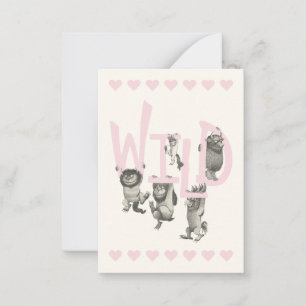 Where The Wild Things Are Valentine Photo Card