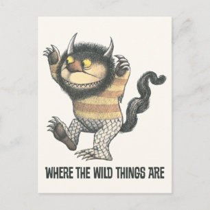 Where the Wild Things Are   Wild Thing Postcard