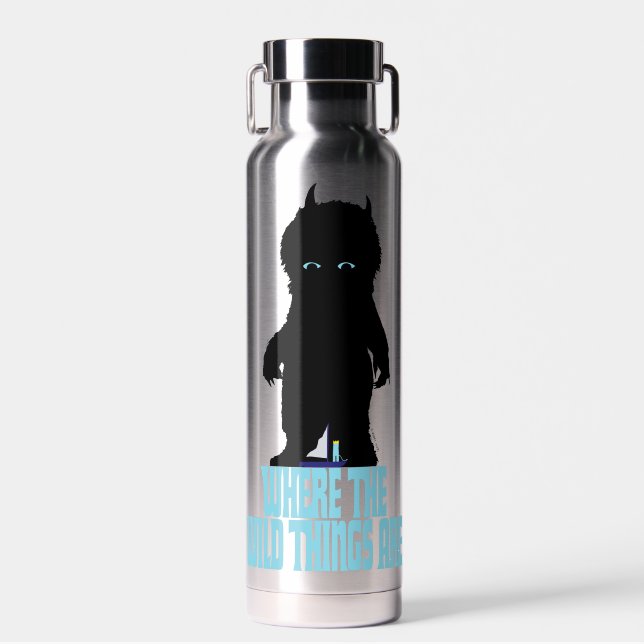 Where the Wild Things Are | Wild Thing Silhouette Water Bottle (Front)