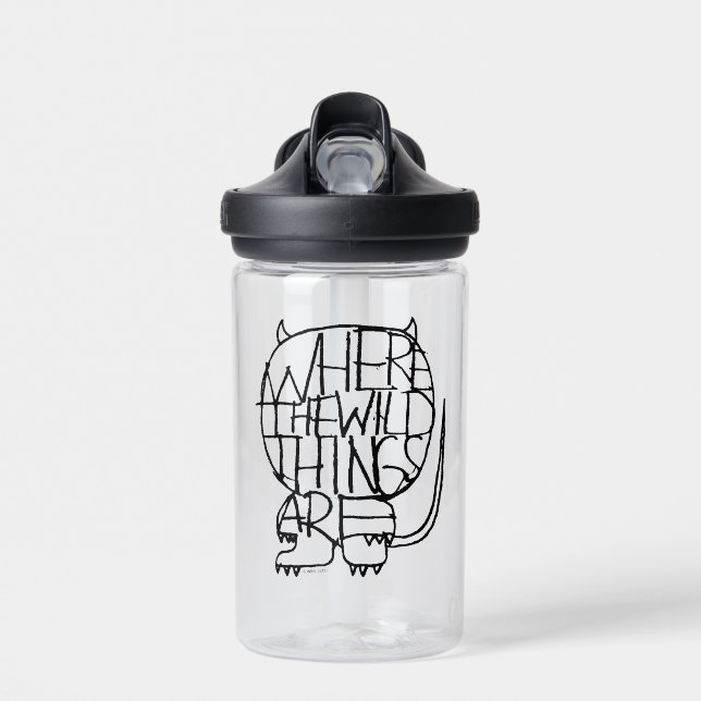 Where the Wild Things Are | Wild Thing Sketch Water Bottle (Front)