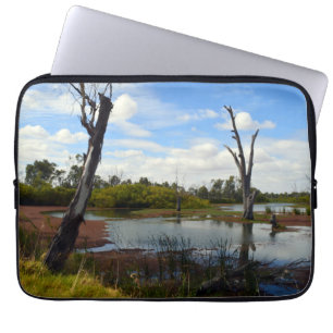 Where The Wildlife Play, Riverland, Australia, Laptop Sleeve