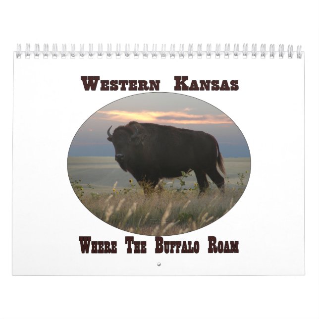 Where theBuffalo Roam Calendar (Cover)