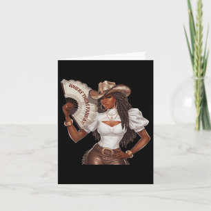 Where Them Fans At Cowgirl Western Aesthetic - On Card