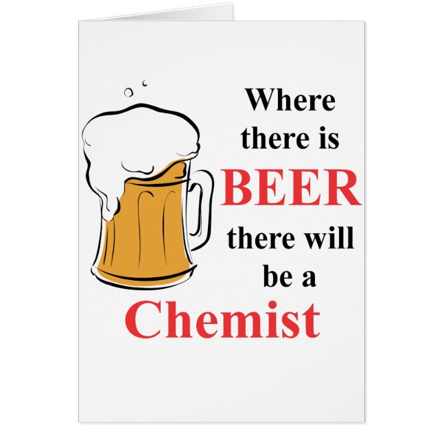 Where there is Beer - Chemist (Front)