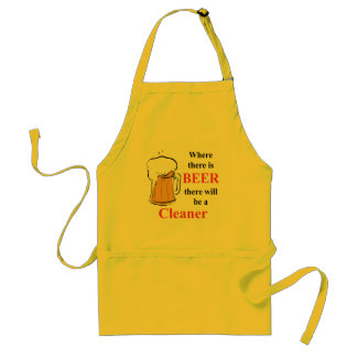 Where there is Beer - Cleaner Standard Apron