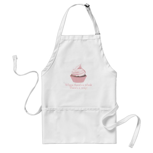"Where there's a whisk, there's a way!" Apron (Front)