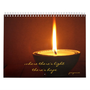 where there's light there's hope calendar