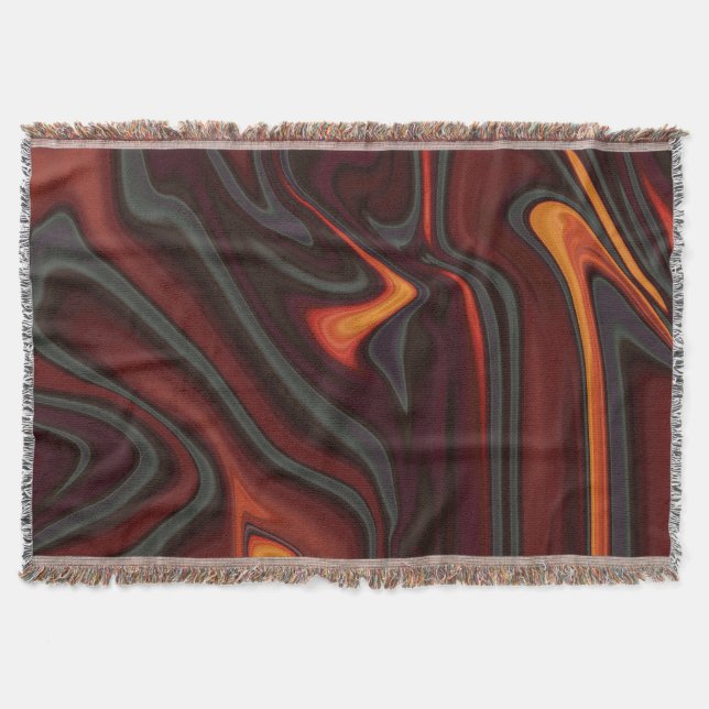 Where There's Smoke Throw Blanket (Front)