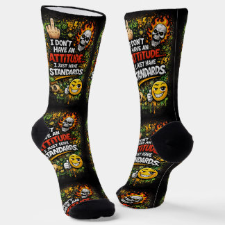 Where To Buy Cool Socks 00327 Attitude Socks