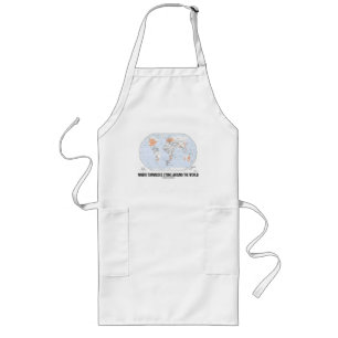 Where Tornadoes Strike Around The World (Map) Long Apron