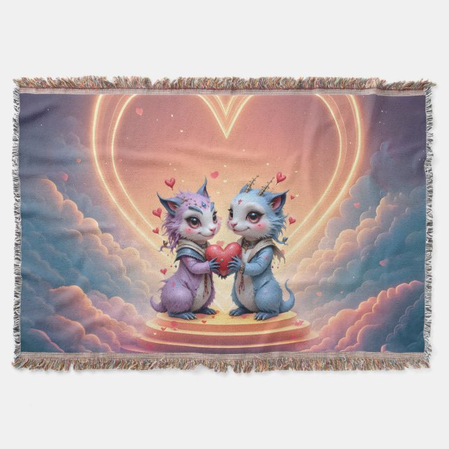 Where Two Souls Choose Forever  Throw Blanket (Front)