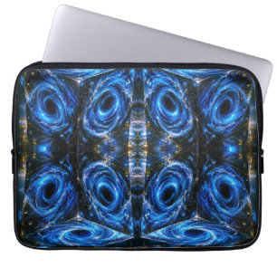 Where Universes Turn Inward - Portrait of Infinity Laptop Sleeve