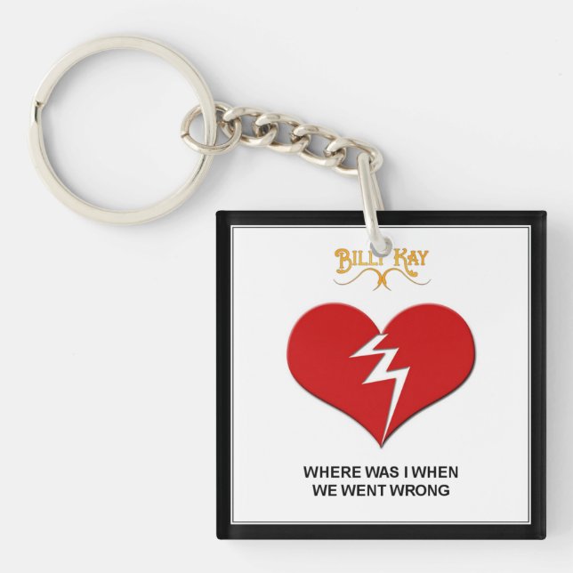 Where Was I Keychains Style A (Front)